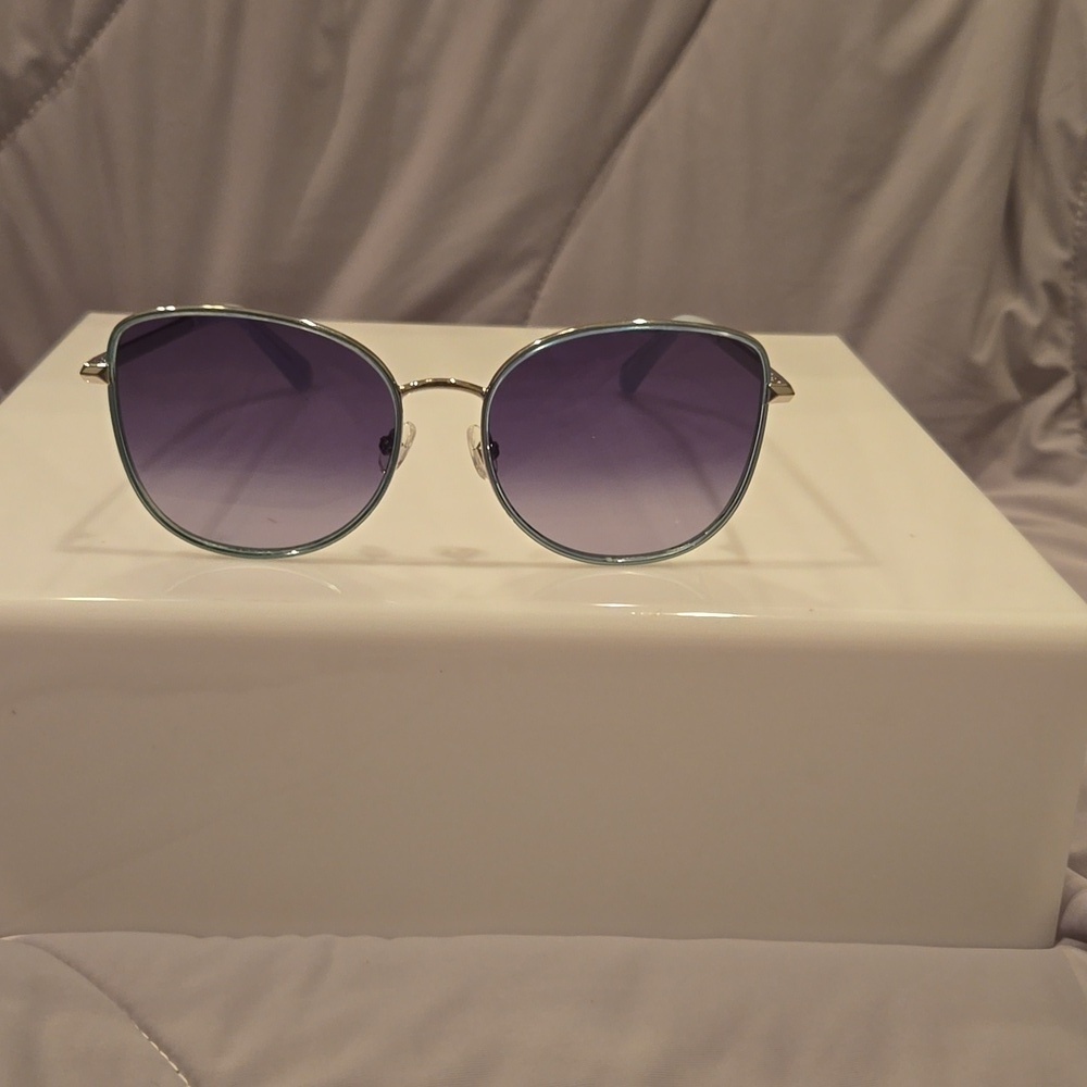 Kate Spade Sunglasses Maryam gray metal and plastic frame brand new in case - Picture 4 of 14